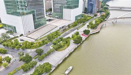 海心桥广场焕新开放