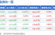 股票行情快报：歌力思（603808）5月20日主力资金净卖出1173.19万元