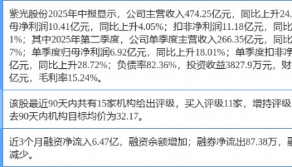紫光股份涨8.15%，开源证券一周前给出“买入”评级