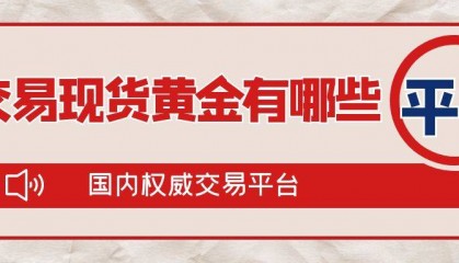 国内交易现货黄金有哪些权威交易平台？实力平台汇总